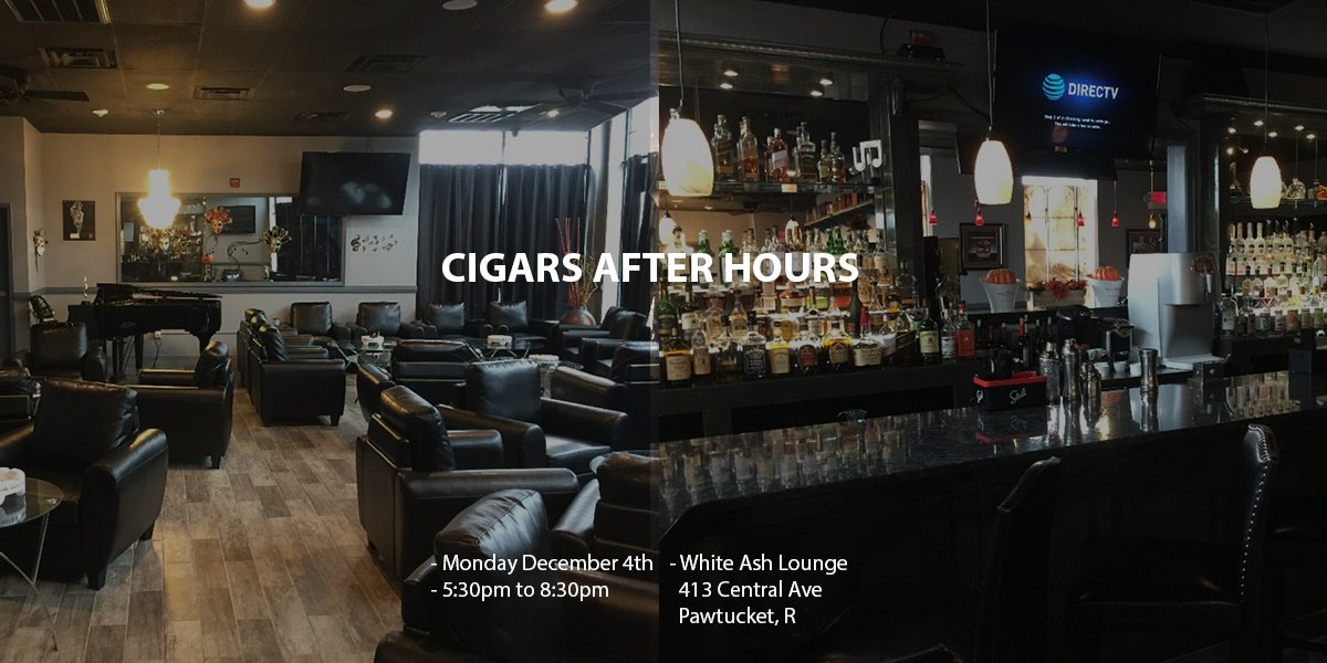 Cigars After Hours December Business Networking at White Ash Lounge